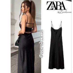 Zara Black Maxi Dress